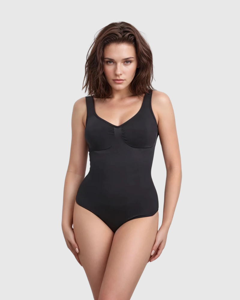 Wide Strap Snatched Bodysuit