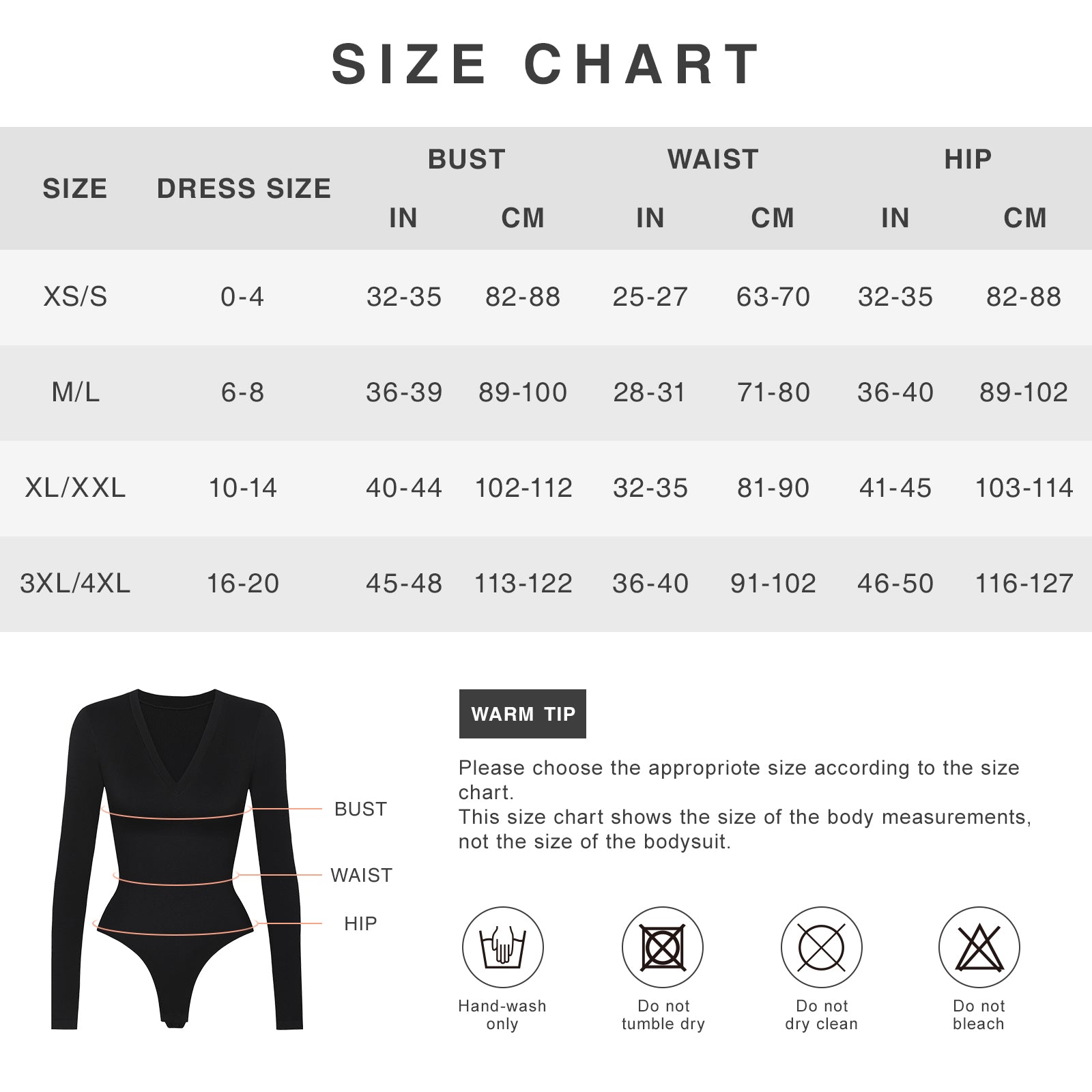 V-Neck Thong Bodysuit