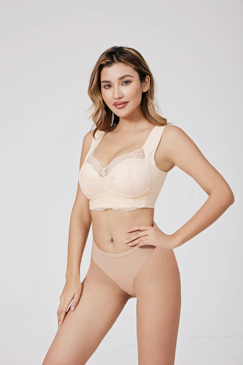 Seamless Lace Pushup Bra