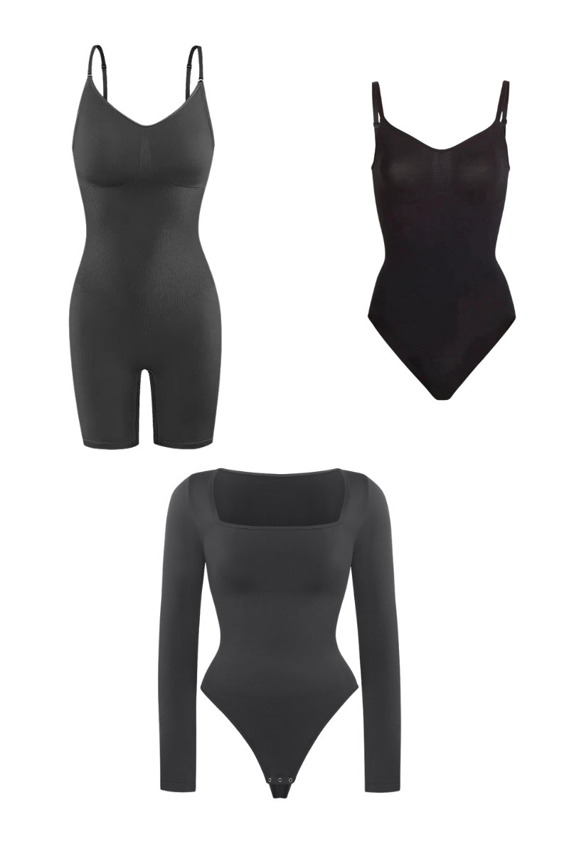 Snatched Bodysuit Black – Thesavvycollectiv