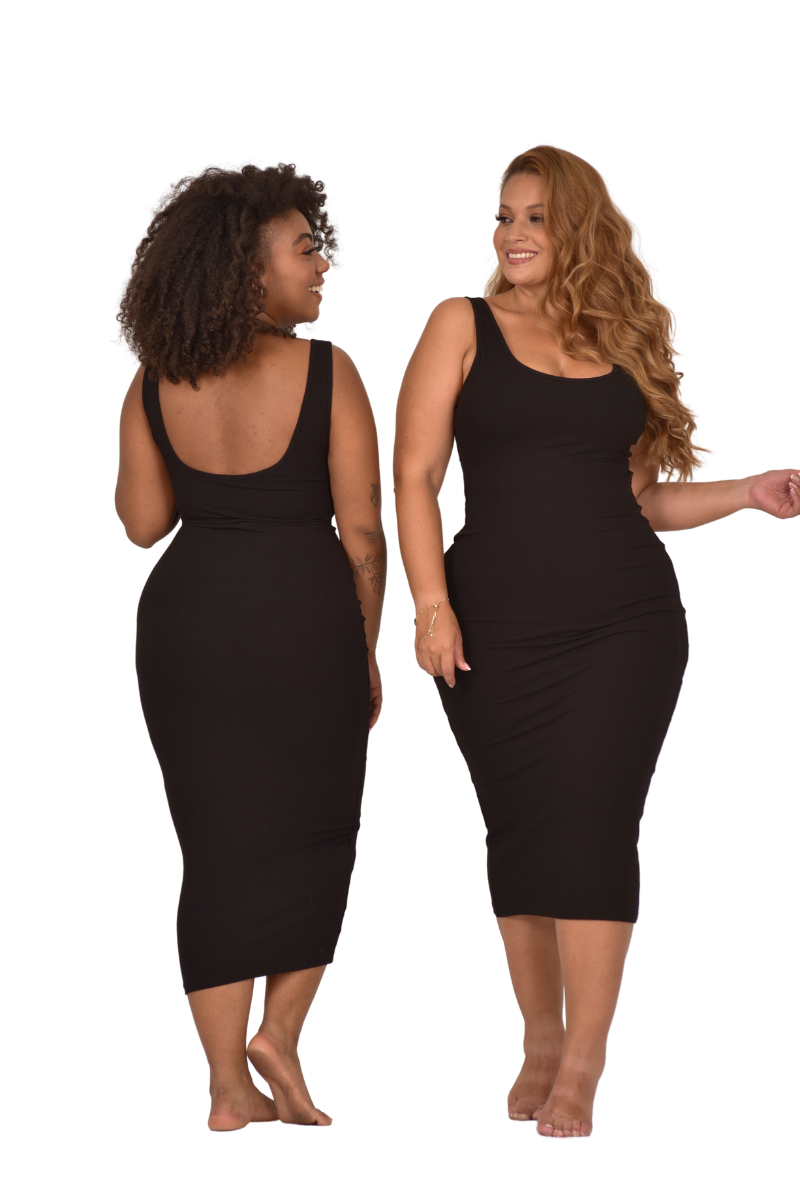 Built-In Shapewear Modal Dresses