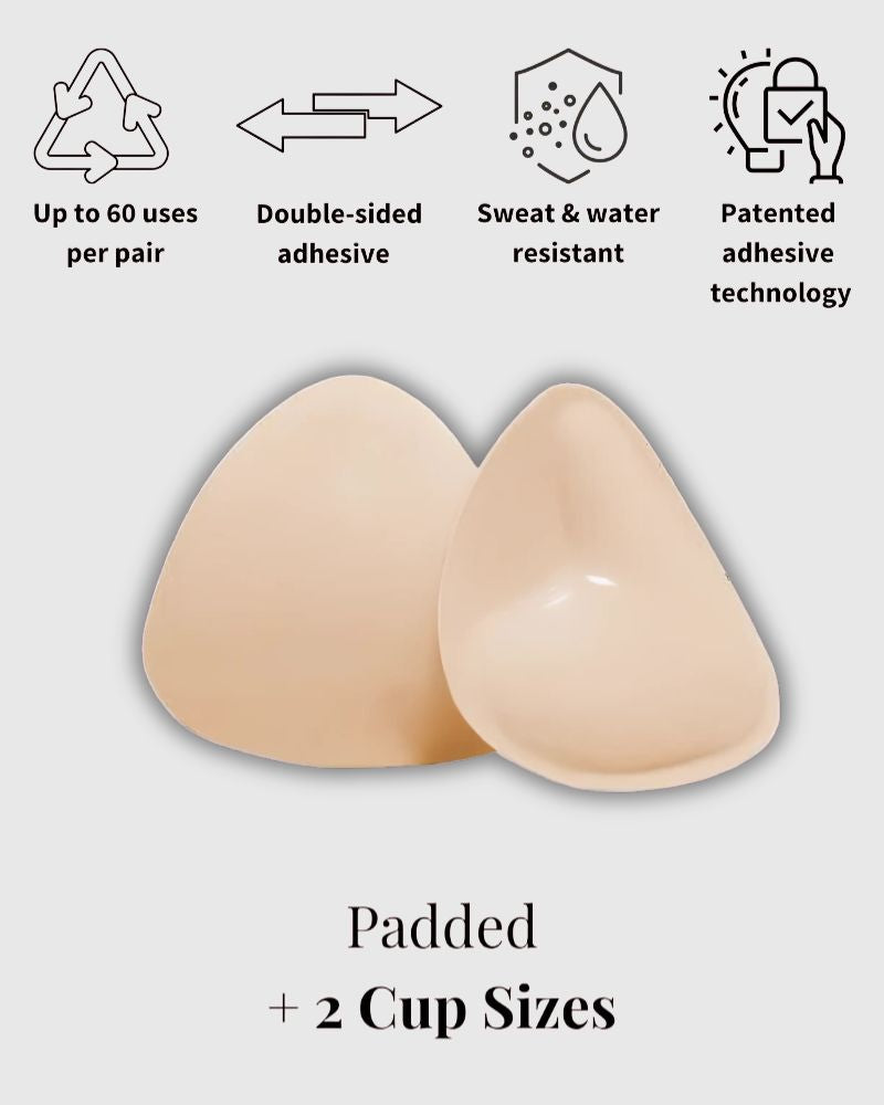 Double Bust Sticky Bra Inserts