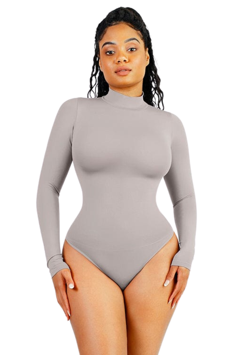 Long Sleeve Turtle Neck Bodysuit