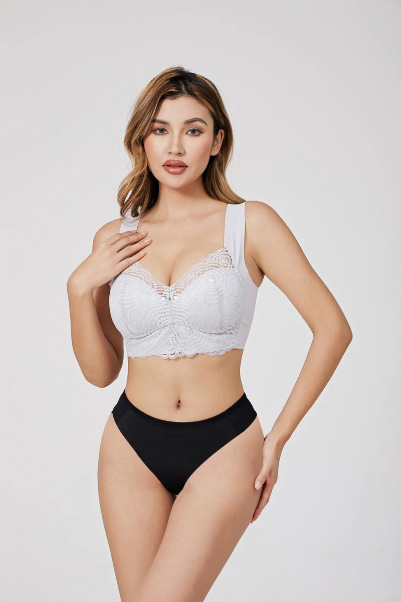 Seamless Lace Pushup Bra