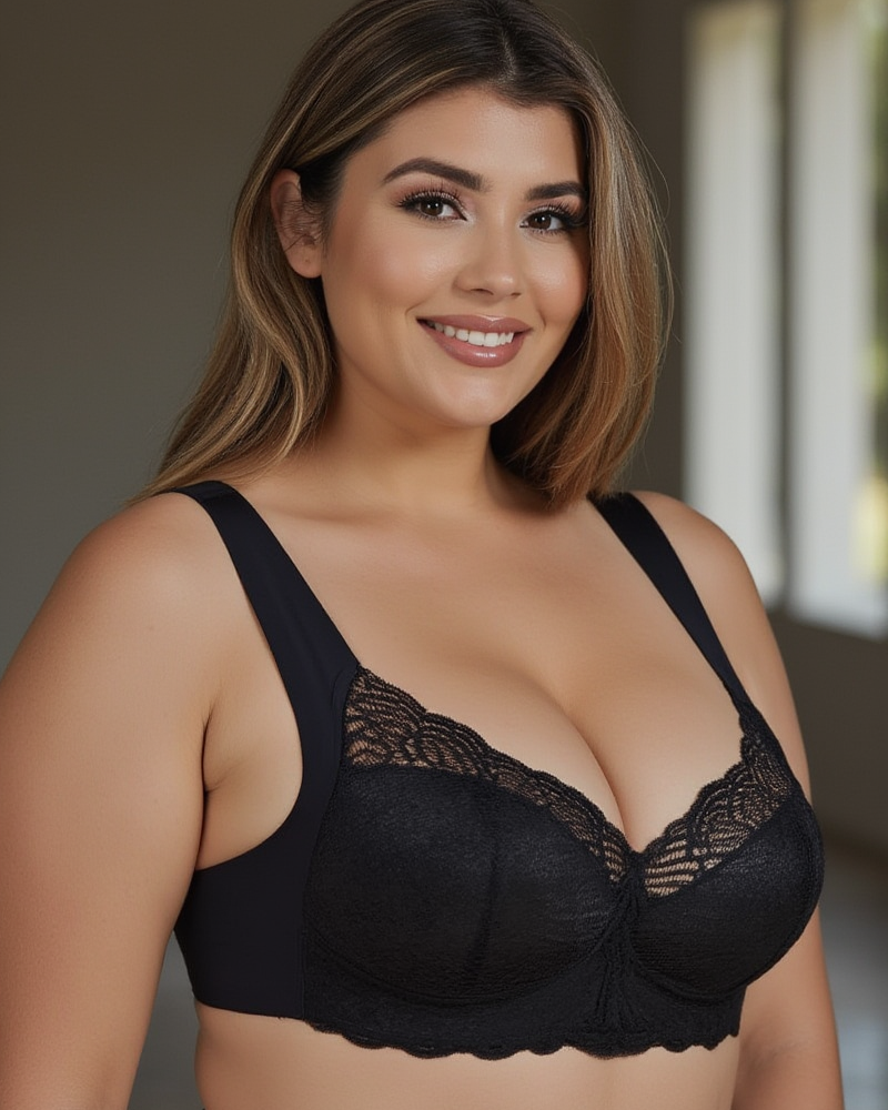 Seamless Lace Pushup Bra