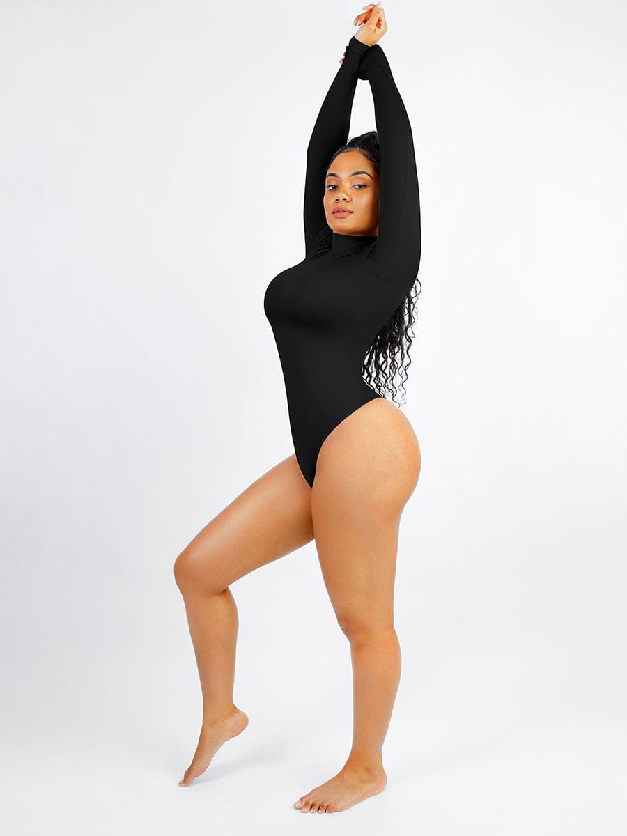 Long Sleeve Turtle Neck Bodysuit