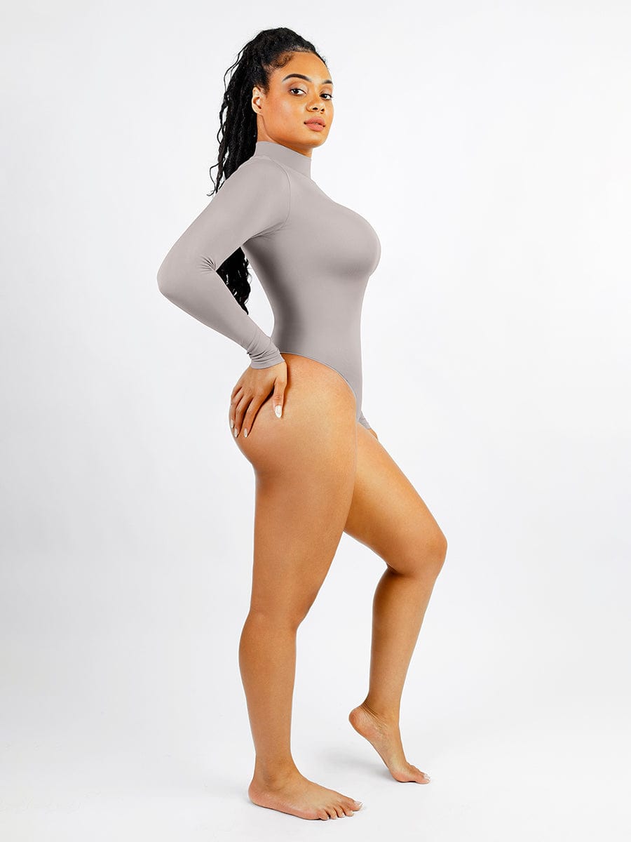 Long Sleeve Turtle Neck Bodysuit
