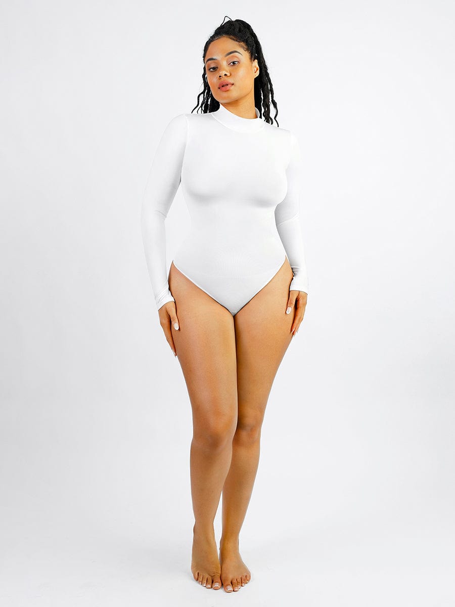 Long Sleeve Turtle Neck Bodysuit