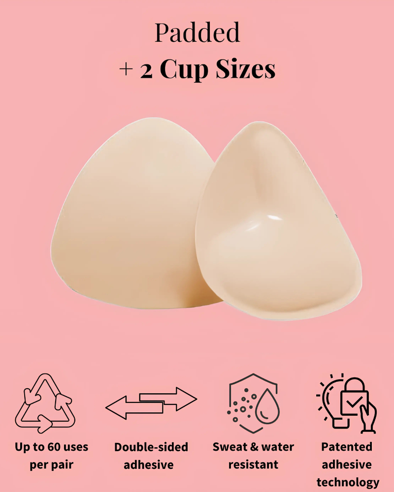 Double Bust Sticky Bra Inserts