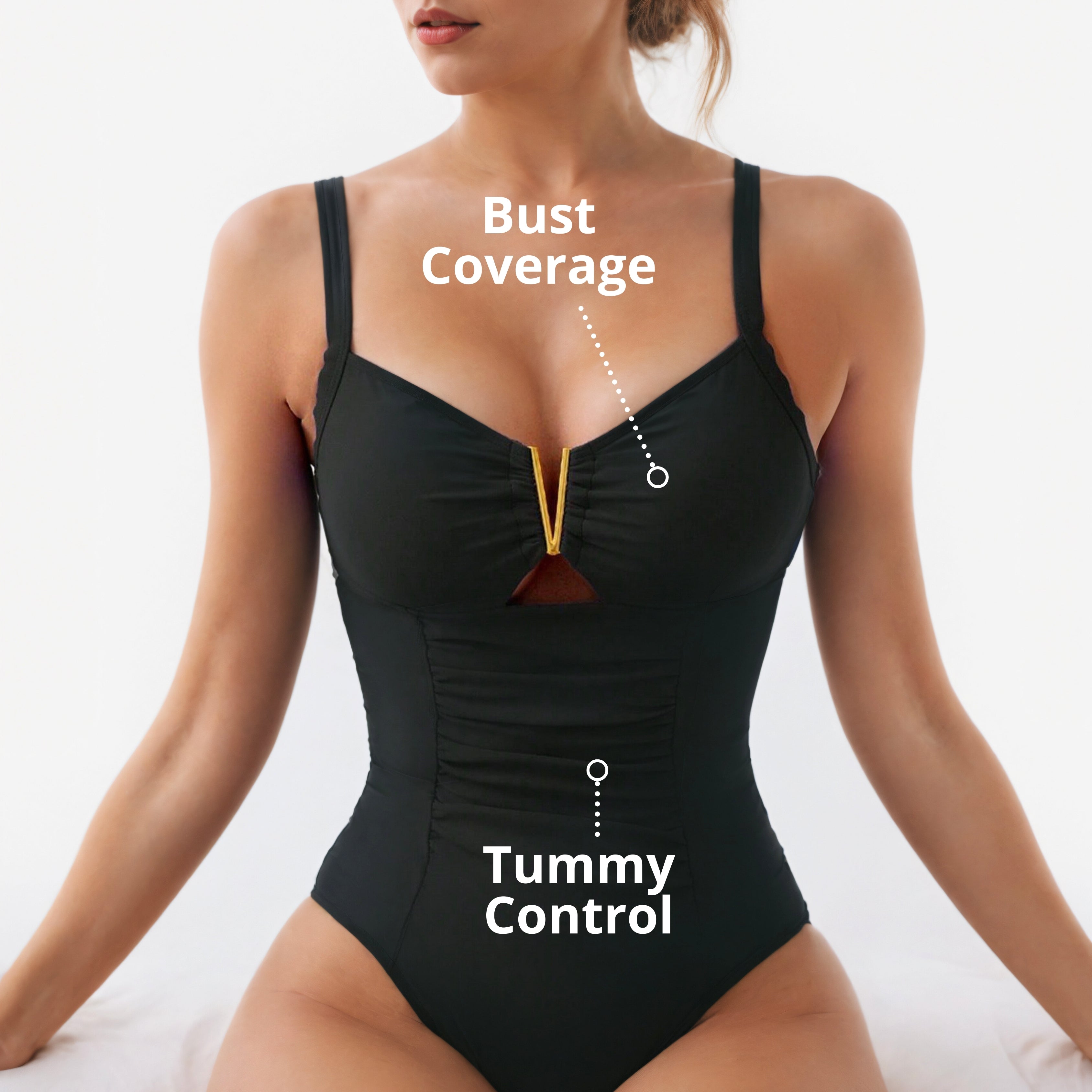 Tummy Control Bikini Swimsuit