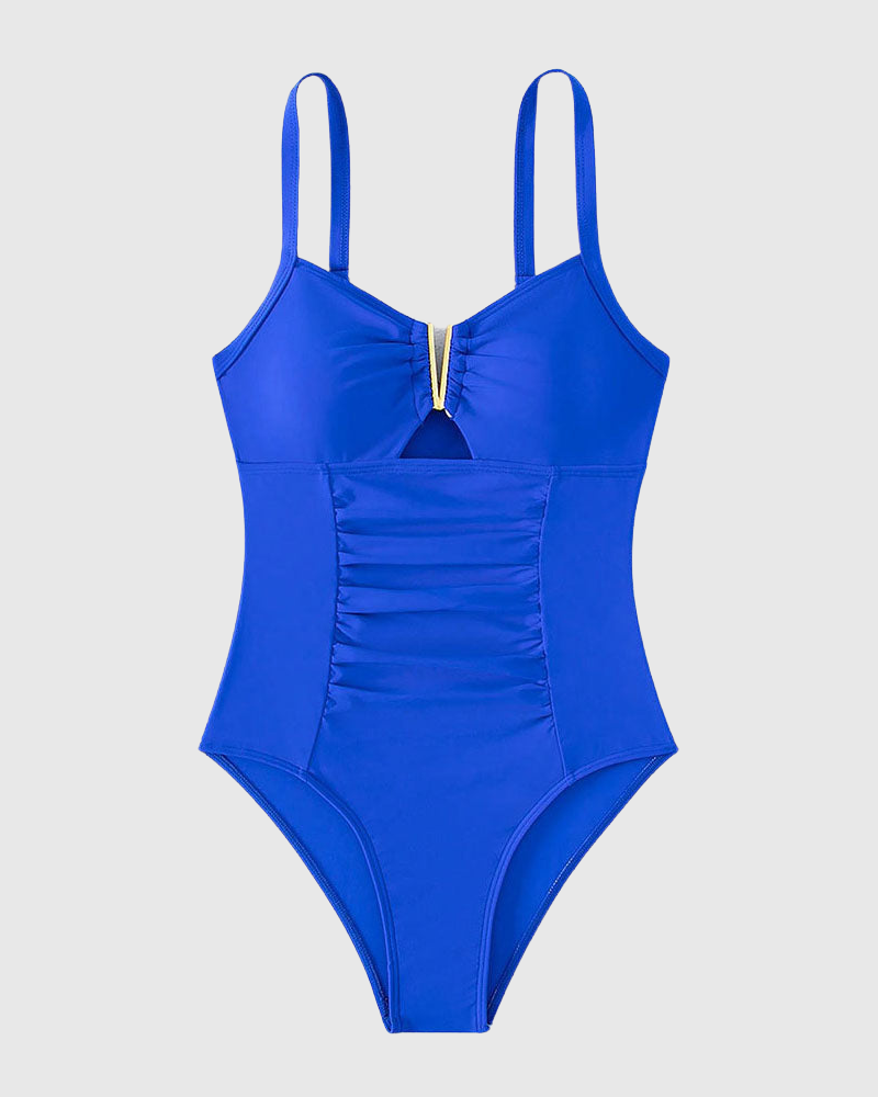 Maillot de bain bikini gainant le ventre