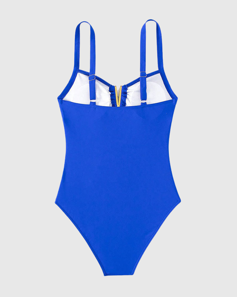 Maillot de bain bikini gainant le ventre