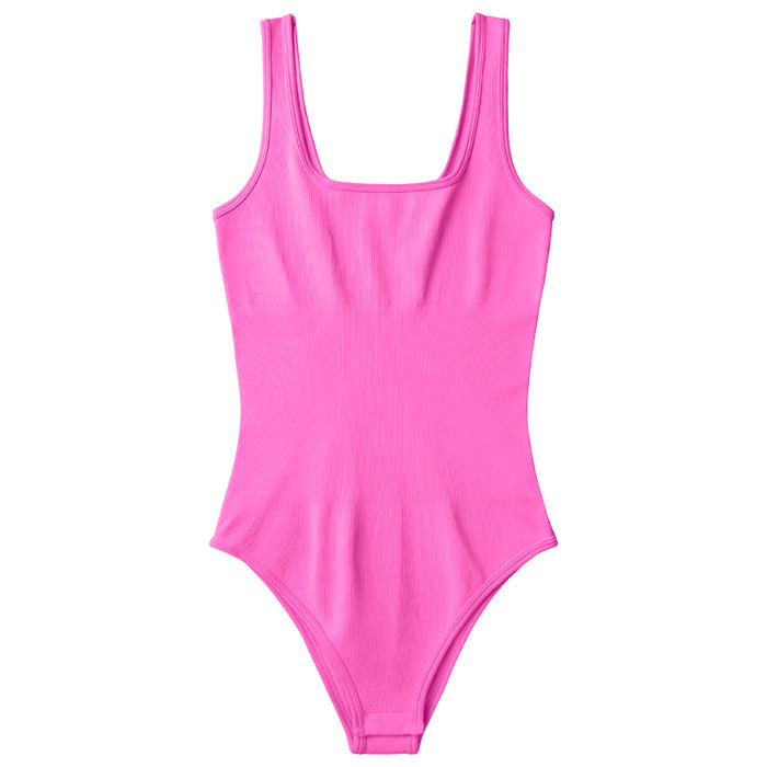 Square Neck Panty Bodysuit