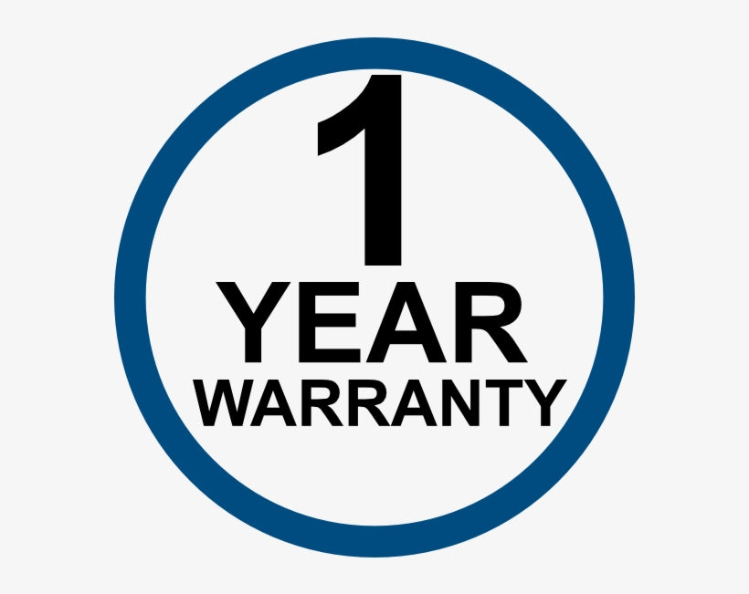 1 Year Warranty